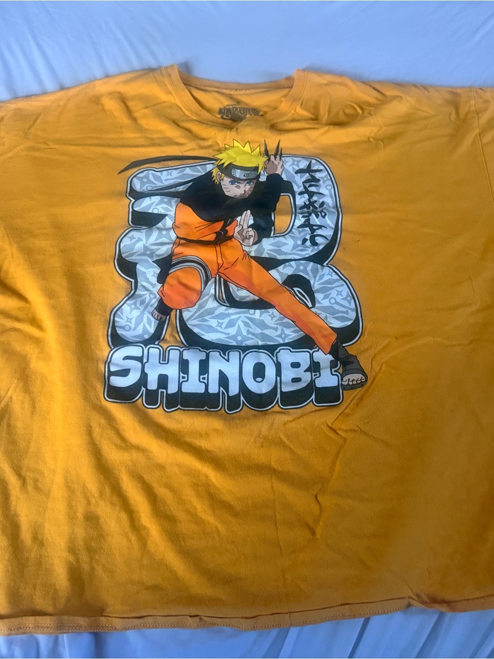 Ripple Junction Shinobi Graphic T-Shirt - Orange